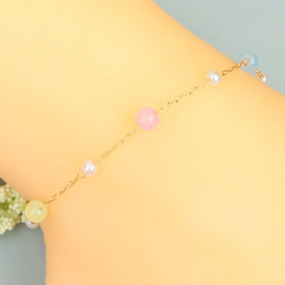 Handmade Anklet – A Stylish Choice for Women, Thoughtful Gift Idea, EVCH1298 - Picture 1 of 8